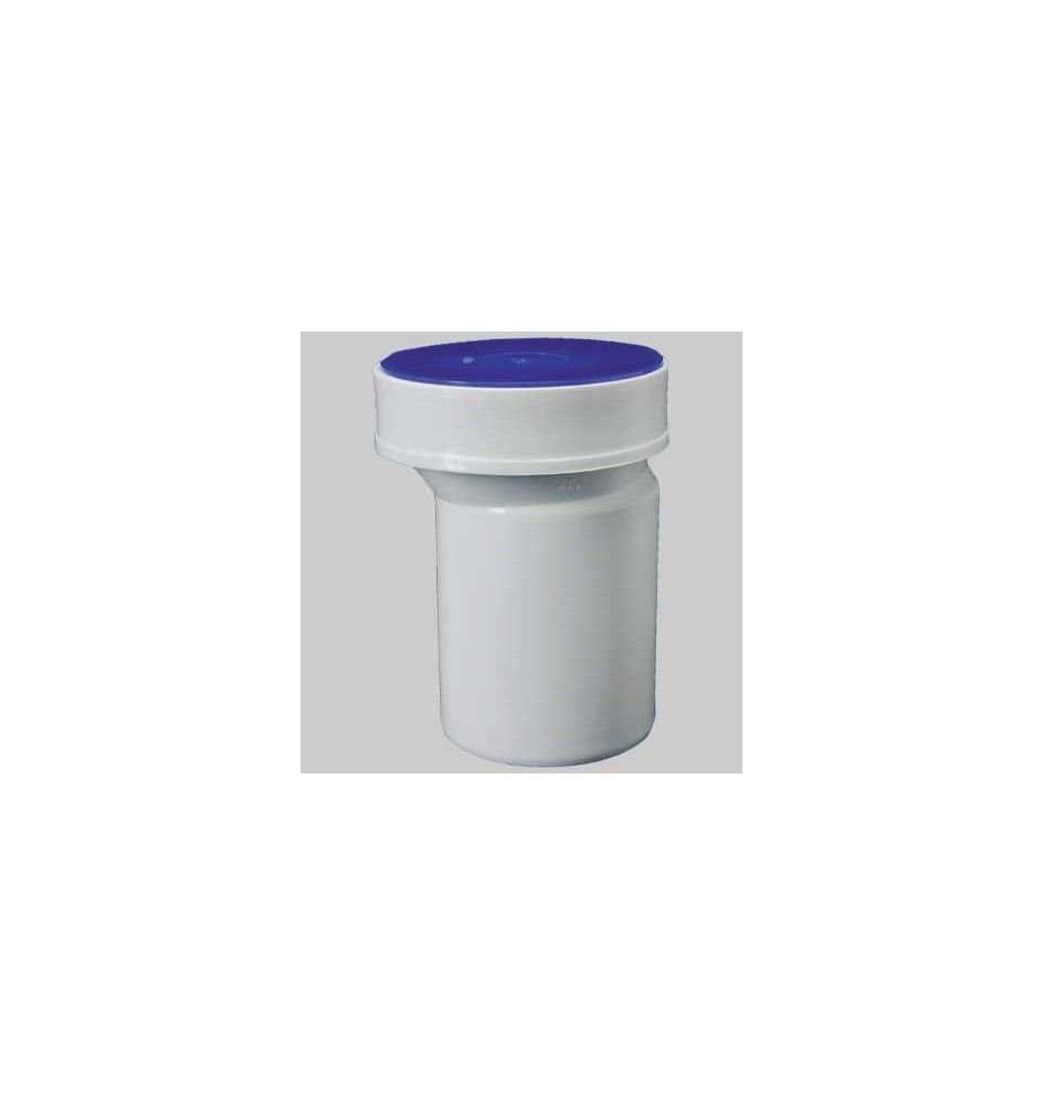 RACCORDO BIANCO WC ECCENTRICO CON GUARNIZIONE - Ø 110 H 180 mm