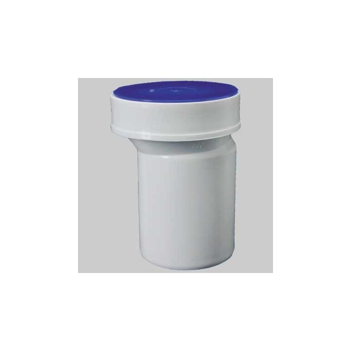RACCORDO BIANCO WC ECCENTRICO CON GUARNIZIONE - Ø 110 H 180 mm