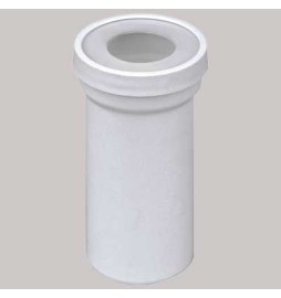 TRONCHETTO WC CON GUARNIZIONE PVC - Ø 100