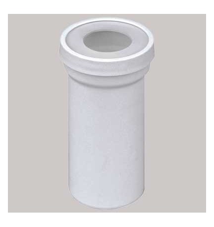 TRONCHETTO WC CON GUARNIZIONE PVC - Ø 100