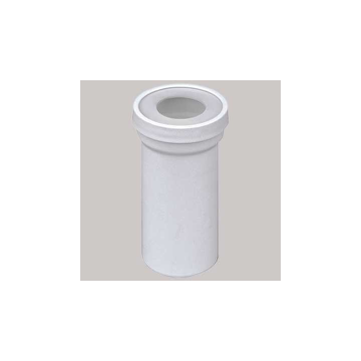 TRONCHETTO WC CON GUARNIZIONE PVC - Ø 100