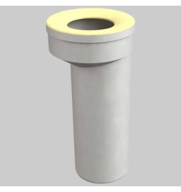 MANICOTTO ECCENTRICO PER WC - U. Ø 110 L. 253 MM