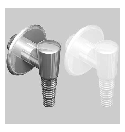 SIFONE IN ABS ESTERNO - Cromato 32 X 40