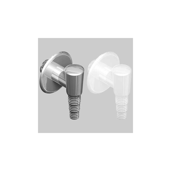 SIFONE IN ABS ESTERNO - Cromato 32 X 40