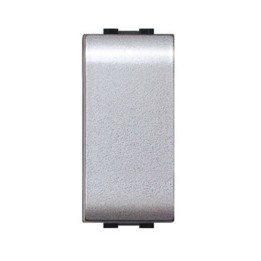 LIFE 4000 TEC INTERRUTTORE UNIPOLARE ARGENTO SAT