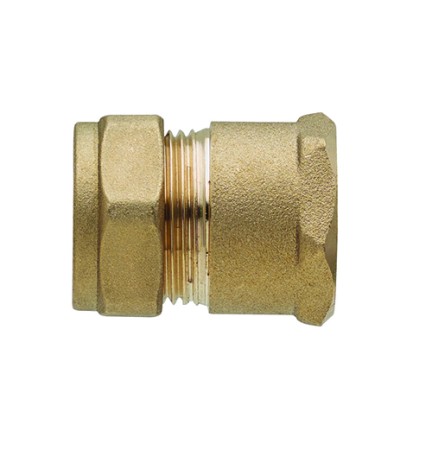 MANICOTTO DI RIDUZIONE F X FIL RP A COMPRESSIONE PER RAME 1/2 x 18