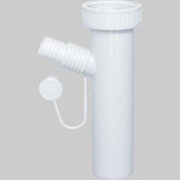 CANOTTO 1 ATTACCO LAVATRICE - 1"1/2 - Ø40