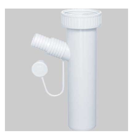 CANOTTO 1 ATTACCO LAVATRICE - 1"1/2 - Ø40