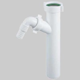 ATTACCO LAVATRICE PVC - 1"1/2 x 40