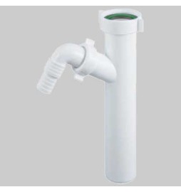 ATTACCO LAVATRICE PVC - 1"1/2 x 40