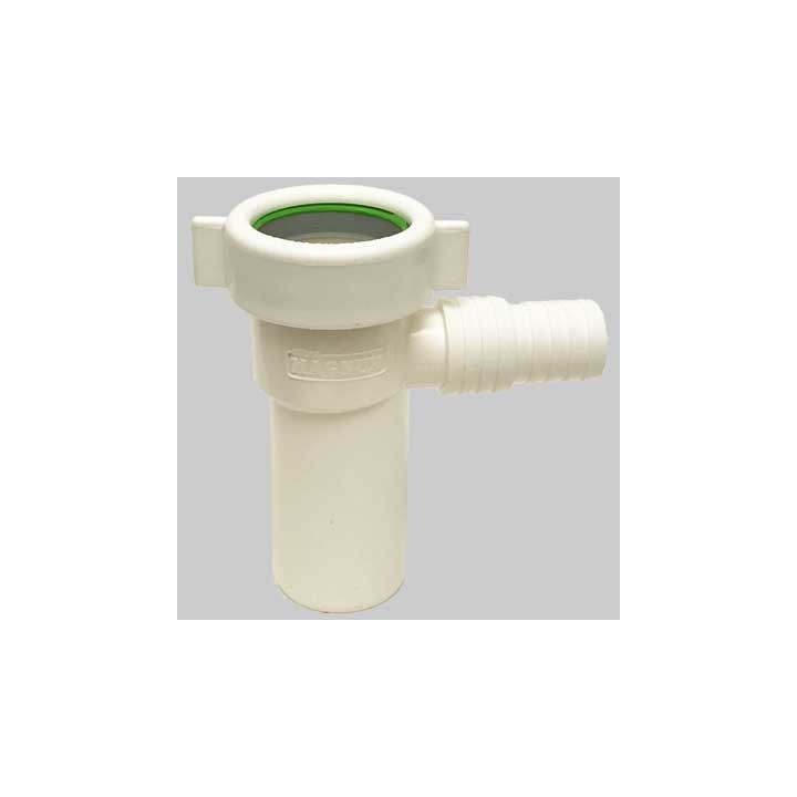ATTACCO LAVATRICE IN PVC - 1"1/2x40