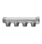 COLLETTORE DI DISTRIBUZIONE COMPONIBILE NICHELATO 3/4" x 3 deriv. 1/2