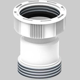 PROLUNGA SIFONI PER LAVABO DA APPOGGIO - H.55 - F 1"1/4 x M 1" 1/4
