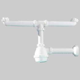 SIFONE 2 VIE PVC 'BONOMINI' - 1"1/4