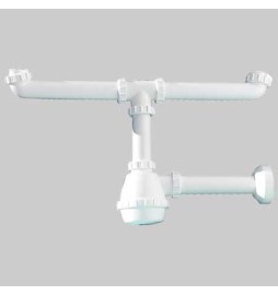 SIFONE 2 VIE PVC 'BONOMINI' - 1"1/4