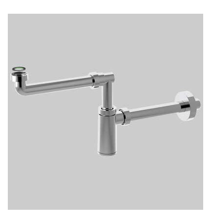 SIFONE KING SALVASPAZIO PER LAVABO - 1"1/4 x Ø32