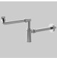 SIFONE KING SALVASPAZIO PER LAVABO - 1"1/4 x Ø32