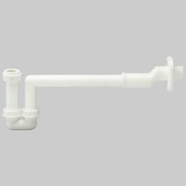 SIFONE eccentrico per bidet sospeso - 1"1/4 x Ø 32 - 40