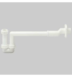 SIFONE eccentrico per bidet sospeso - 1"1/4 x Ø 32 - 40