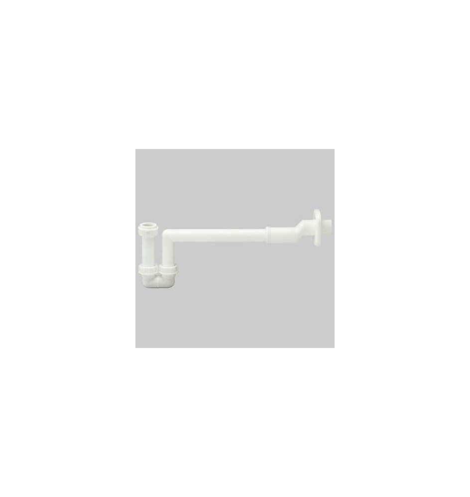 SIFONE eccentrico per bidet sospeso - 1"1/4 x Ø 32 - 40
