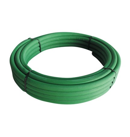 TUBO IN RAME ISOLATO ISO GREEN 373 Diam. 14 x 1
