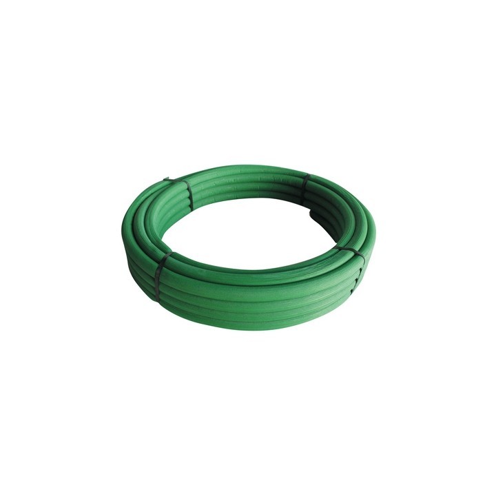 TUBO IN RAME ISOLATO ISO GREEN 373 Diam. 18 x 1