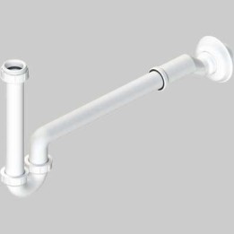SIFONE PER LAVABO E BIDET AUTOPULENTE CON ECCENTRICO - 1"-1"1/4 x DN 32-40