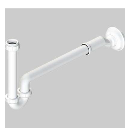 SIFONE PER LAVABO E BIDET AUTOPULENTE CON ECCENTRICO - 1"-1"1/4 x DN 32-40