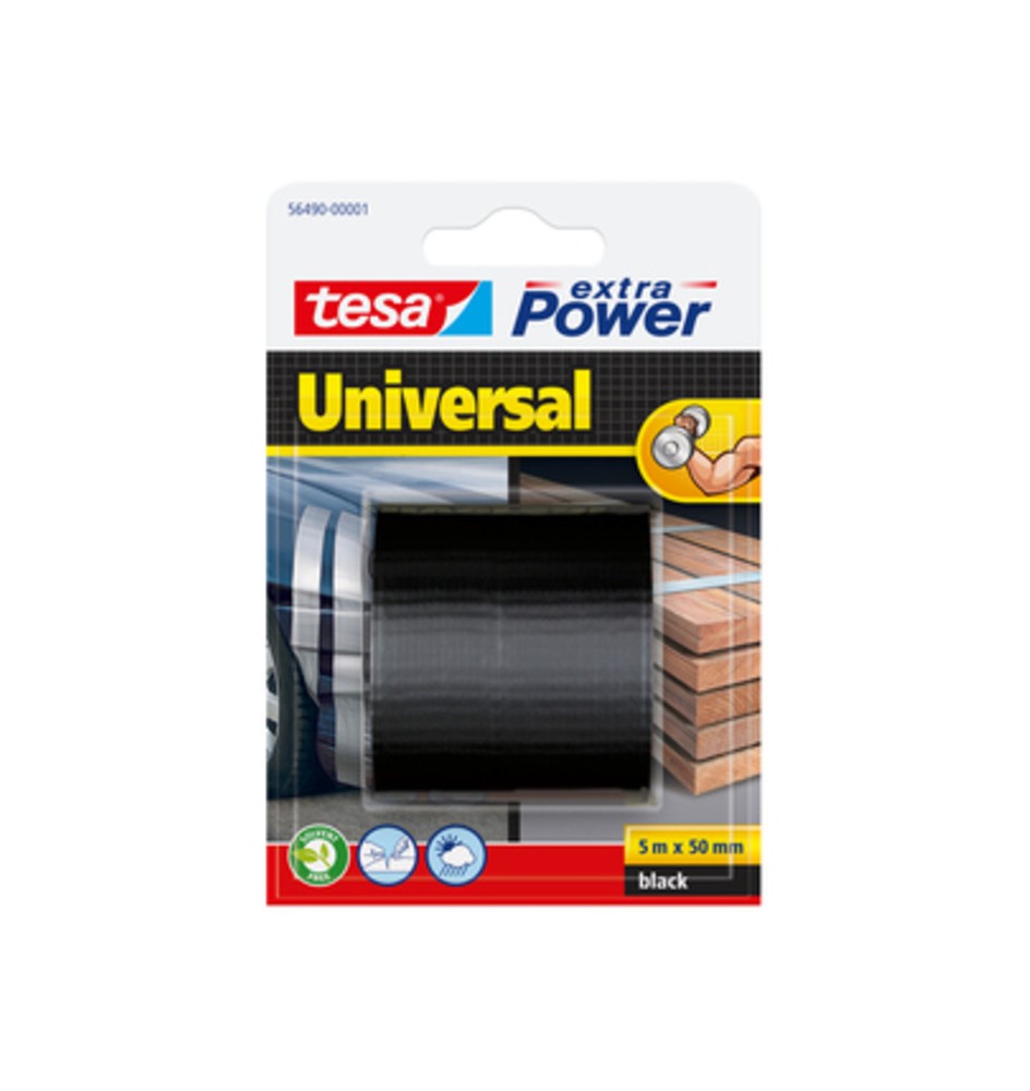 NASTRO AMERICANO EXTRA POWER 50MMX 5M NERO