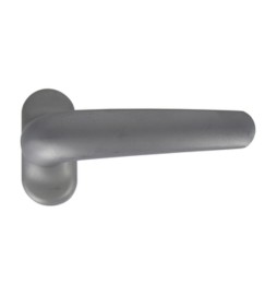MANIGLIA P/PORTA IN ALLUMINIO SILVER