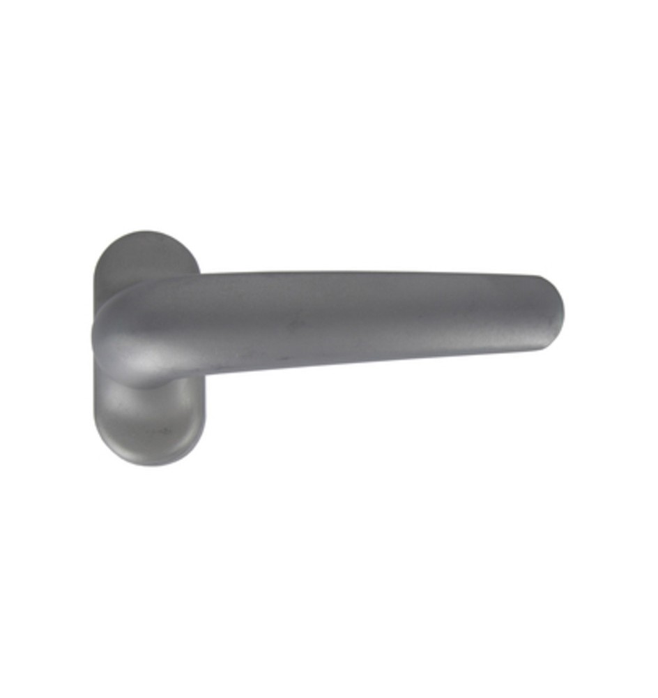 MANIGLIA P/PORTA IN ALLUMINIO SILVER