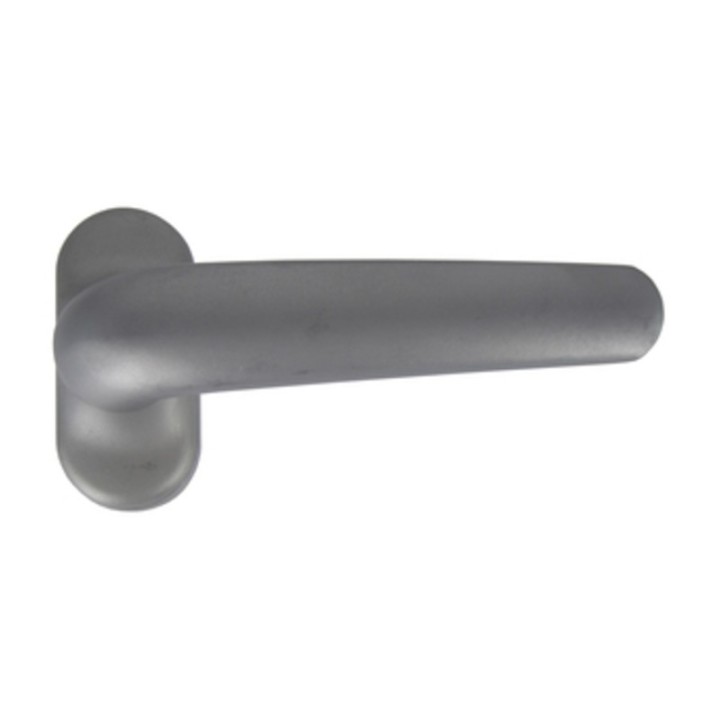 MANIGLIA P/PORTA IN ALLUMINIO SILVER