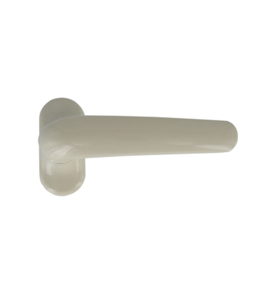 MANIGLIA P/PORTA IN ALLUMINIO BCO PERLA RAL1013