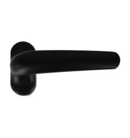 MANIGLIA P/PORTA IN ALLUMINIO NERO