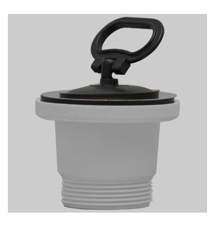 PILETTA IN PVC PER LAVELLI INOX - 1"1/2