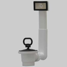 PILETTA IN PVC PER LAVELLI INOX CTP - 1"1/2