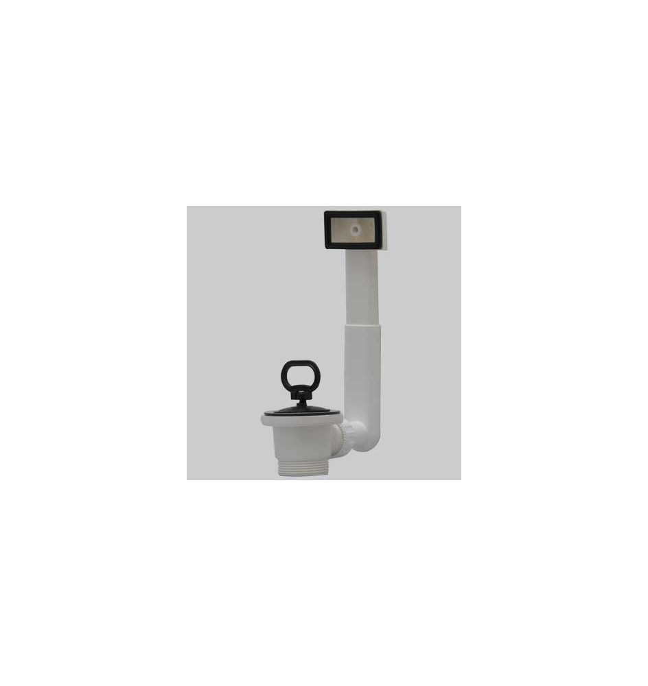 PILETTA IN PVC PER LAVELLI INOX CTP - 1"1/2
