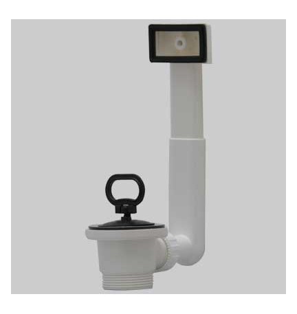 PILETTA IN PVC PER LAVELLI INOX CTP - 1"1/2