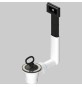 PILETTA IN PVC PER LAVELLI INOX CON TROPPO PIENO - 1"1/2 - Ø 70