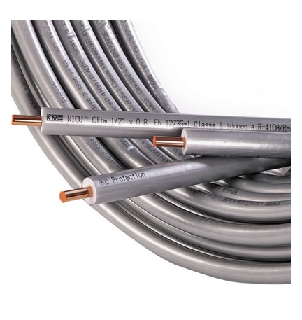 TUBO IN RAME PER CONDIZIONAMENTO "SMISOL CLIM PLATINUM" 1/2" - D. 12,70 x1