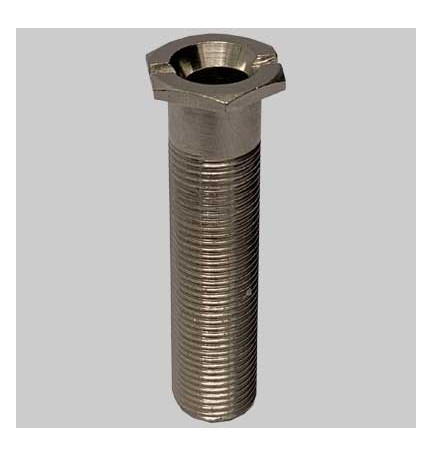 VITE IN OTTONE PER PILETTA CANESTRO - Lunghezza 57 mm