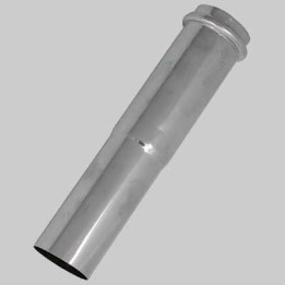 RACCORDO PROLUNGATO PER PASSAGGIO PIOMBO - PLASTICA - 26/26 x 145 mm
