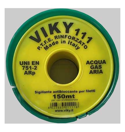 NASTRO TEFLON A FILO LOCKER RINFORZATO - Mt 150
