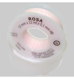 NASTRO TEFLON PER VAPORE E ALTE TEMPERATURE - 12 x 12 x 0,10
