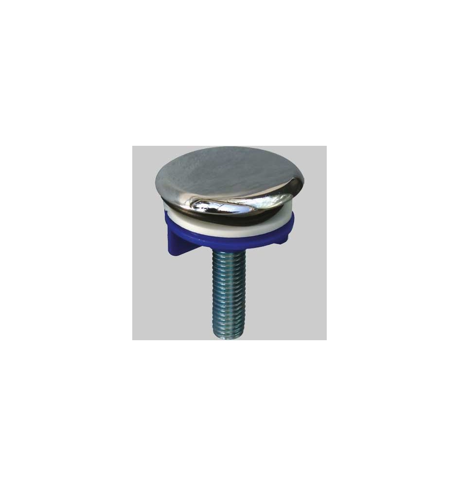 COPRIFORO IN OTTONE - Ø 50 Cromato