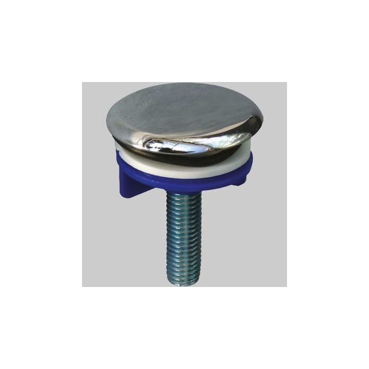 COPRIFORO IN OTTONE - Ø 50 Cromato