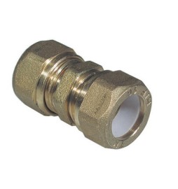 MANICOTTO BICONO PER RAME CON OGIVA TEFLON TIEMME 3/8 x 10