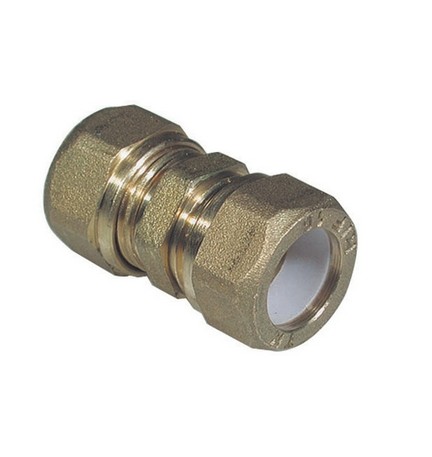 MANICOTTO BICONO PER RAME CON OGIVA TEFLON TIEMME 3/8 x 10