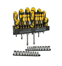 ST SET CACCIAVITI C/INSERTI E BUSSOLE 0.62143 57 PZ