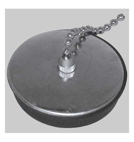 TAPPO CON COPRITAPPO INOX - Ø 40